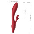ARMONY - ELK VIBRATOR RABBIT CURVED RED ARMONY - ELK VIBRATOR RABBIT CURVED RED