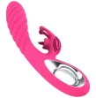 ARMONY - VIBRATORE VICKY RABBIT CON LINGUETTA TIRANTE FUCSIA ARMONY - VIBRATORE VICKY RABBIT CON LINGUETTA TIRANTE FUCSIA