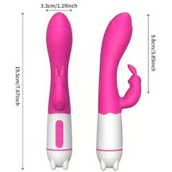 ARMONY - HAPPY VIBRATOR and STIMULATOR RABBIT ROSE