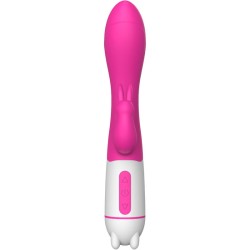 ARMONY - HAPPY VIBRATEUR and STIMULATEUR DE LAPIN FUCHSIA