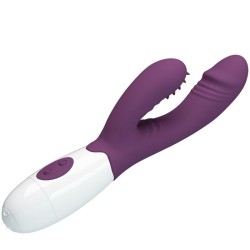 PRETTY LOVE - ANDRE VIBRATEUR RABBIT and STIMULATEUR DE POINT G VIOLET
