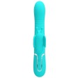 PRETTY LOVE - VIBRATEUR MULTIFONCTION LAPIN 4 EN 1 PAPILLON AQUA VERT PRETTY LOVE - VIBRATEUR MULTIFONCTION LAPIN 4 EN 1 PAPILLON AQUA VERT