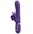PRETTY LOVE - VIBRATEUR MULTIFONCTION LAPIN 4 EN 1 PAPILLON VIOLET PRETTY LOVE - VIBRATEUR MULTIFONCTION LAPIN 4 EN 1 PAPILLON VIOLET