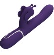 PRETTY LOVE - MULTIFUNCTION RABBIT VIBRATOR 4 IN 1 BUTTERFLY PURPLE PRETTY LOVE - MULTIFUNCTION RABBIT VIBRATOR 4 IN 1 BUTTERFLY PURPLE