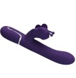 PRETTY LOVE - VIBRATORE MULTIFUNZIONE RABBIT 4 IN 1 FARFALLA VIOLA PRETTY LOVE - VIBRATORE MULTIFUNZIONE RABBIT 4 IN 1 FARFALLA VIOLA