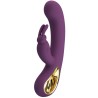 PRETTY LOVE - LIAM RABBIT VIBRATOR and G SPOT STIMULATOR PURPLE