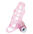 BAILE - COUVERTURE ET ANNEAU EN SILICONE SWEET 10 RYTHMES POUR LE PÉNIS ROSE BAILE - COUVERTURE ET ANNEAU EN SILICONE SWEET 10 RYTHMES POUR LE PÉNIS ROSE
