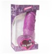 PINK ROOM - GODE RÉALISTE DAYAN VIOLET 17 CM PINK ROOM - GODE RÉALISTE DAYAN VIOLET 17 CM