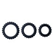 BAILE - TITAN SET 3 PCS COCK RING BLACK 2.8 2.4 1.9 CM BAILE - TITAN SET 3 PCS COCK RING BLACK 2.8 2.4 1.9 CM