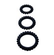 BAILE - TITAN SET 3 PCS COCK RING NOIR 2.8 2.4 1.9 CM BAILE - TITAN SET 3 PCS COCK RING NOIR 2.8 2.4 1.9 CM