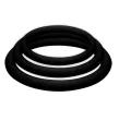 JOYDIVISION POTENZDUO - PLUS LOT DE 3 ANNEAUX NOIR - S, M, L JOYDIVISION POTENZDUO - PLUS LOT DE 3 ANNEAUX NOIR - S, M, L