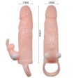 BAILE - COPERTURA PENE UOMO CORAGGIOSO CON CONIGLIO E CARNE DOPPIO MOTORE 16.5 CM BAILE - COPERTURA PENE UOMO CORAGGIOSO CON CONIGLIO E CARNE DOPPIO MOTORE 16.5 CM