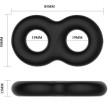 CRAZY BULL - BAGUE EN SILICONE DOUBLE INFINITY CRAZY BULL - BAGUE EN SILICONE DOUBLE INFINITY