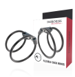 DARKNESS - ANNEAU PÉNIS DOUBLE FLEXIBLE DARKNESS - ANNEAU PÉNIS DOUBLE FLEXIBLE