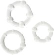 SEVEN CREATIONS - JUEGO TRES ANILLOS PENE TRANSPARENTE SEVEN CREATIONS - JUEGO TRES ANILLOS PENE TRANSPARENTE