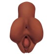 PDX PLUS - PICK YOUR PLEASURE DOUBLE BROWN MASTURBATOR PDX PLUS - PICK YOUR PLEASURE DOUBLE BROWN MASTURBATOR