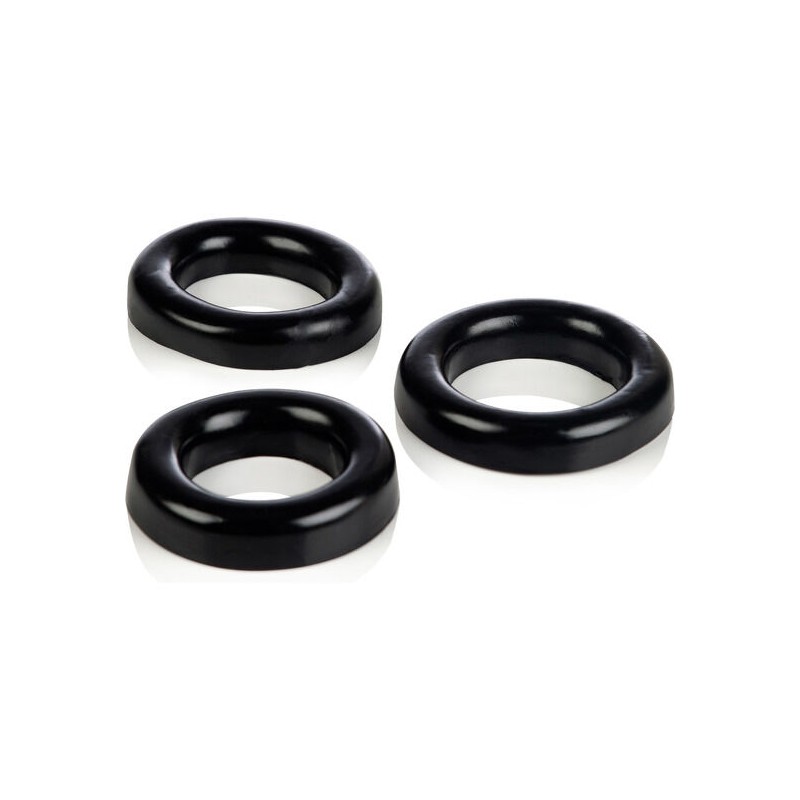 CALEXOTICS - COLT SET 3 ANILLOS PENE Y TESTÍCULOS