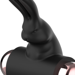 COQUETTE CHIC DESIRE - COCKRING AVEC VIBRATEUR NOIR- OR