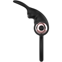 COQUETTE CHIC DESIRE - COCKRING AVEC VIBRATEUR NOIR- OR