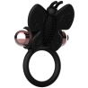 COQUETTE CHIC DESIRE - COCK RING BUTTERFLY WITH VIBRATOR BLACK- GOLD