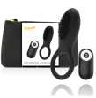 COQUETTE CHIC DESIRE - COCK RING REMOTE CONTROL RECHARGEABLE BLACK- GOLD COQUETTE CHIC DESIRE - COCK RING REMOTE CONTROL RECHARGEABLE BLACK- GOLD