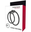DARKNESS - VERSTRKENDE DUO-PENISRINGE. DARKNESS - VERSTRKENDE DUO-PENISRINGE.