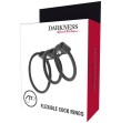 DARKNESS - SET DE 3 ANILLAS PENE FLEXIBLE