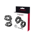 DARKNESS - ANELLO REGOLABILE PER PENE E TESTICOLI IN PELLE DARKNESS - ANELLO REGOLABILE PER PENE E TESTICOLI IN PELLE