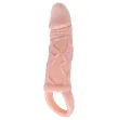 BAILE - PENIS EXTENDER SHEATH WITH STRAP FOR TESTICLES 13.5 CM BAILE - PENIS EXTENDER SHEATH WITH STRAP FOR TESTICLES 13.5 CM