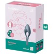 SATISFYER - APP VIBRATORE BULLSEYE RING GRIGIO SATISFYER - APP VIBRATORE BULLSEYE RING GRIGIO