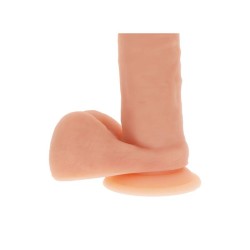 GET REAL - SILICONE DILDO 20,5 CM W BALLS SKIN