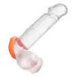 CALEXOTICS - ALPHA SEXAGON RING ORANGE CALEXOTICS - ALPHA SEXAGON RING ORANGE