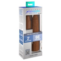 FANTASY X- TENSIONS - PIPEDREAMS SLEEVE 20,32 CM 5,00 CM INCH PLUG CARAMEL