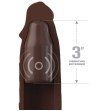 FANTASY X- TENSIONS - PIPEDREAMS HÜLSE 22,86 CM 7,62 CM STECKER REMOTE BRAUN FANTASY X- TENSIONS - PIPEDREAMS HÜLSE 22,86 CM 7,62 CM STECKER REMOTE BRAUN