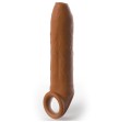 PIPEDREAMS - MANICA UNCUT 17,78 CM W CINTURINO CARAMELLO PIPEDREAMS - MANICA UNCUT 17,78 CM W CINTURINO CARAMELLO