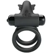 PRETTY LOVE - DOPPELVIBRIERRING MIT SCHWARZEM STIMULATOR PRETTY LOVE - DOPPELVIBRIERRING MIT SCHWARZEM STIMULATOR