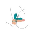 XOCOON - ANELLO VIBRATORE PER COPPIA VERDE
