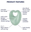 SATISFYER - PERFECT PAIR 3 GREEN SATISFYER - PERFECT PAIR 3 GREEN