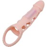 PRETTY LOVE - COPERTURA ESTENSORE DEL PENE HARRISON CON VIBRAZIONE E CINTURINO 13.5 CM