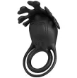 PRETTY LOVE - RUBEN VIBRATOR RING 7 VIBRATIONS BLACK SILICONE PRETTY LOVE - RUBEN VIBRATOR RING 7 VIBRATIONS BLACK SILICONE