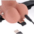 FETISH FANTASY SERIES - ADJUSTABLE HARNESS REALISTIC PENIS WITH BALLS RECHARGEABLE AND VIBRATOR 17.8 CM FETISH FANTASY SERIES - ADJUSTABLE HARNESS REALISTIC PENIS WITH BALLS RECHARGEABLE AND VIBRATOR 17.8 CM