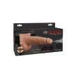 FETISH FANTASY SERIES - HARNAIS RÉGLABLE PÉNIS RÉALISTE AVEC BALLES ÉJACULANTES 19 CM