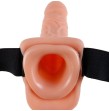 FETISH FANTASY SERIES - VERSTELLBARES GURT MIT FERNBEDIENUNG, REALISTISCHER PENIS MIT HODEN 17,8 CM FETISH FANTASY SERIES - VERSTELLBARES GURT MIT FERNBEDIENUNG, REALISTISCHER PENIS MIT HODEN 17,8 CM