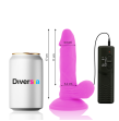DIVERSIA - FLEXIBLER VIBRIERENDER DILDO LILA 17 CM -O- 3.3 CM DIVERSIA - FLEXIBLER VIBRIERENDER DILDO LILA 17 CM -O- 3.3 CM