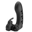 PRETTY LOVE - COUVERCLE DE DOIGT VIBRATEUR LAPIN NOIR VANCE PRETTY LOVE - COUVERCLE DE DOIGT VIBRATEUR LAPIN NOIR VANCE