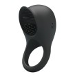 PRETTY LOVE - ANELLO VIBRANTE PER PENE CON LINGUA NERA PRETTY LOVE - ANELLO VIBRANTE PER PENE CON LINGUA NERA