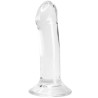 ALIVE - VALIANT REALISTISCHER PENIS TRANSPARENT 16 CM