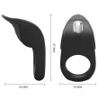 PRETTY LOVE - ANELLO VIBRANTE PER PENE SUSANNA NERO PRETTY LOVE - ANELLO VIBRANTE PER PENE SUSANNA NERO