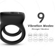 ARMONY - VIBRATEUR DOUBLE ANNEAU NOIR ARMONY - VIBRATEUR DOUBLE ANNEAU NOIR