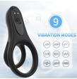 ARMONY - VIBRATORE DOPPIO ANELLO NERO ARMONY - VIBRATORE DOPPIO ANELLO NERO